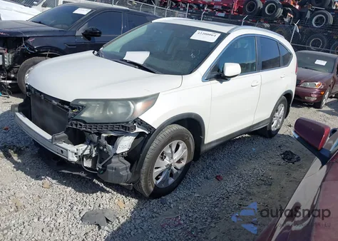 2014 Honda Cr-V Ex-L из США, поврежденный, VIN 5J6RM3H77EL004660